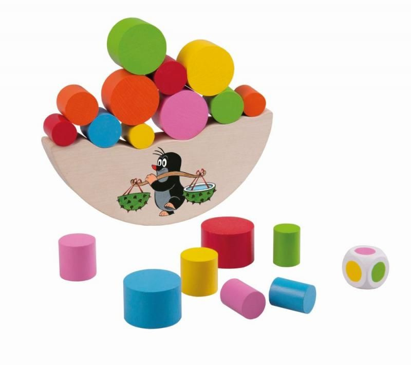 Detoa Krtku nerozlij to balanční hra 20 dílků v taštičce