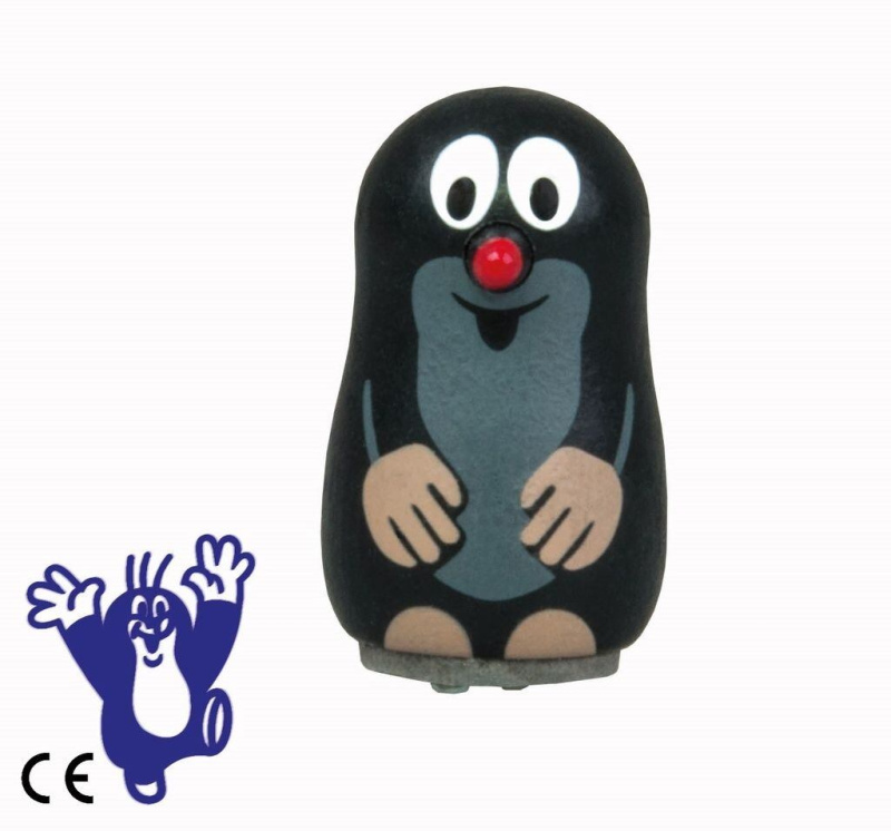 Detoa Dřevěné razítko Krtek Krtek 3,5cm