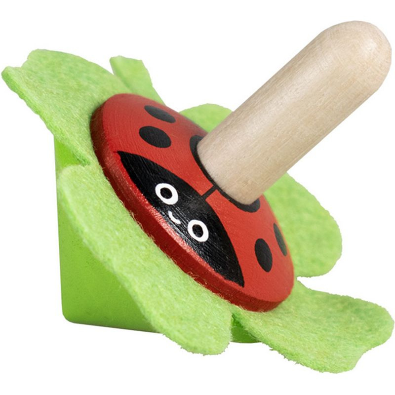 Detoa Dřevěná káča s plstí Beruška