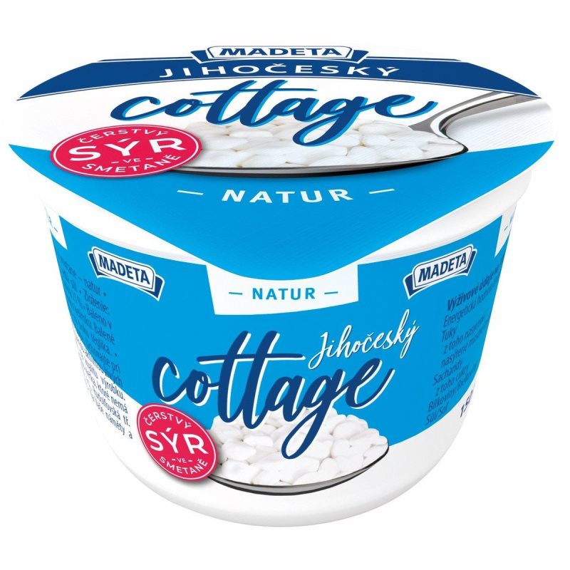 Madeta Jihočeský cottage sýr bez příchuti
