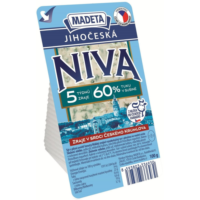 Madeta Jihočeská niva 60%