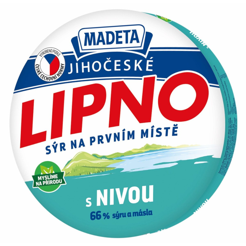 Madeta Jihočeské Lipno s nivou