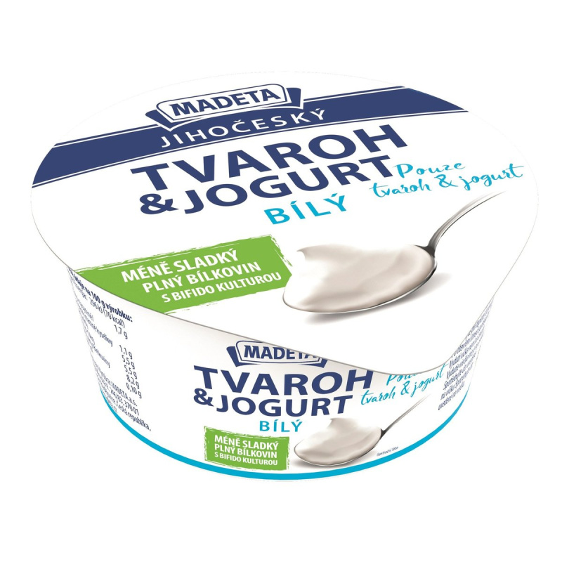 Madeta Jihočeský tvaroh&jogurt bílý