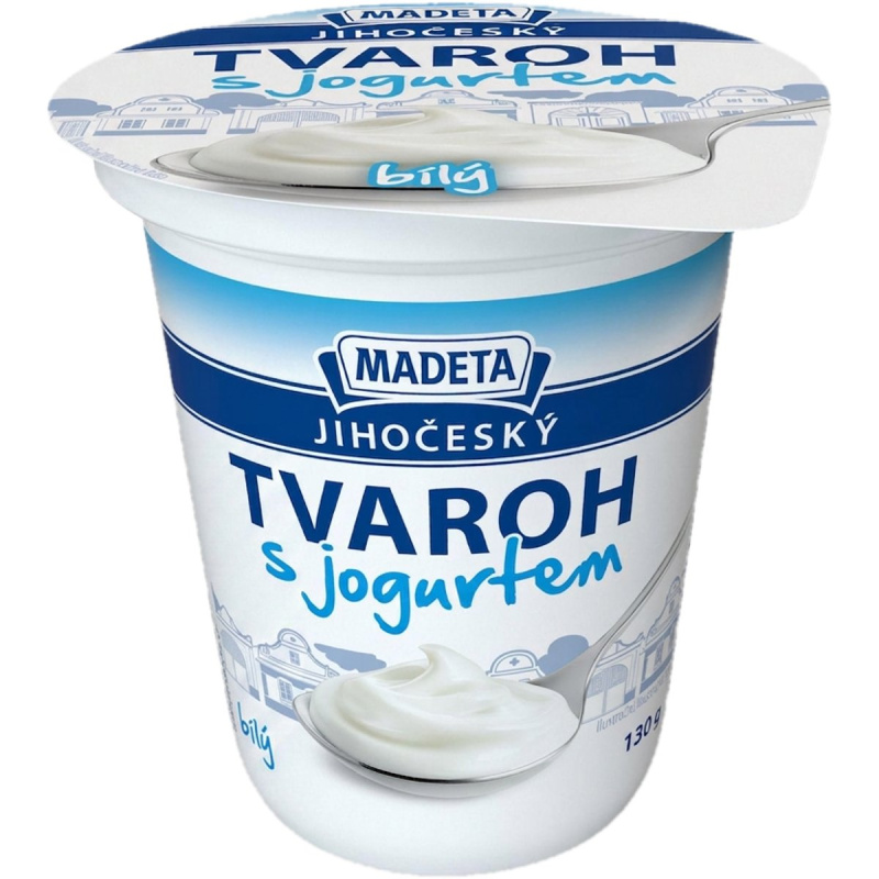 Madeta Jihočeský tvaroh&jogurt bílý