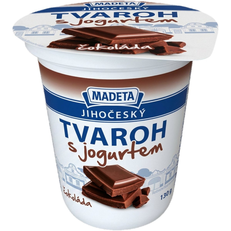 Madeta Jihočeský tvaroh&jogurt čokoláda