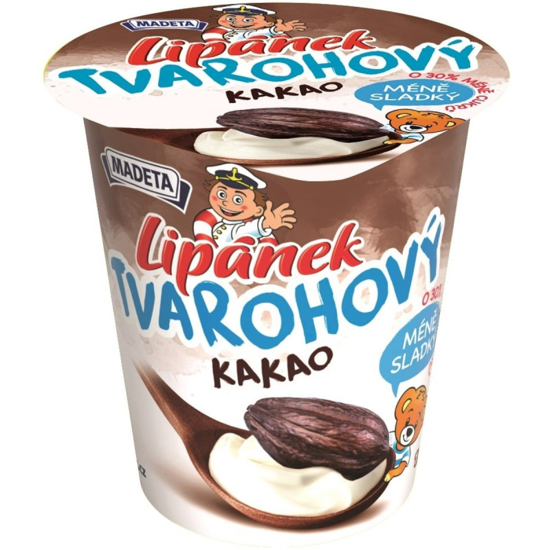 Madeta Lipánek tvarohový kakao