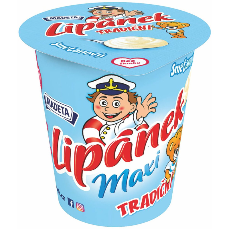 Madeta Lipánek Maxi smetanový