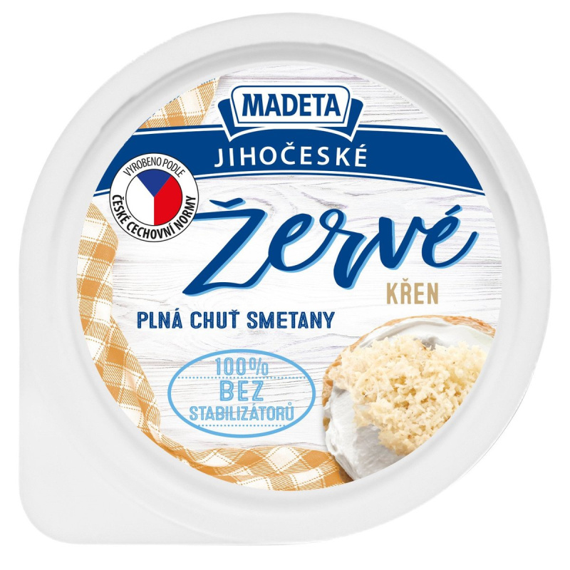 Madeta Jihočeské žervé křen
