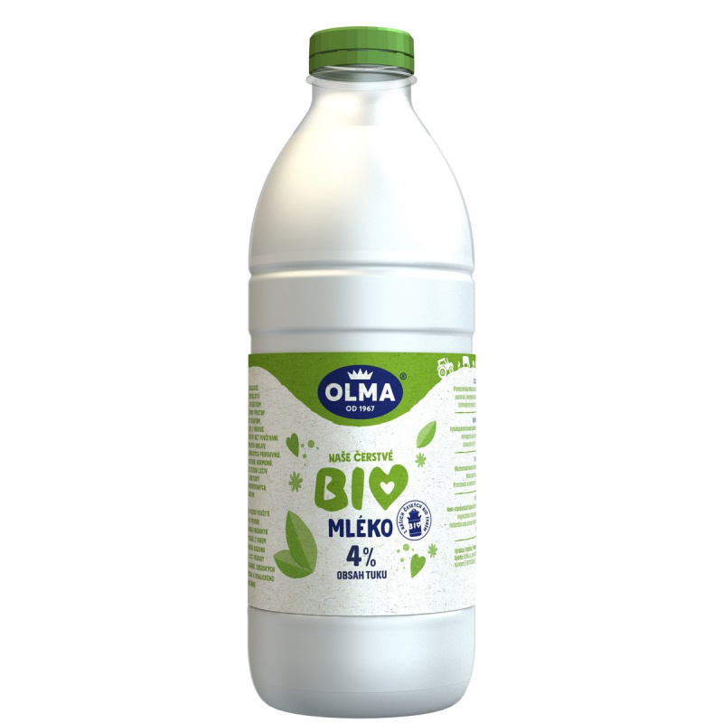 Olma BIO Čerstvé mléko plnotučné 4 %