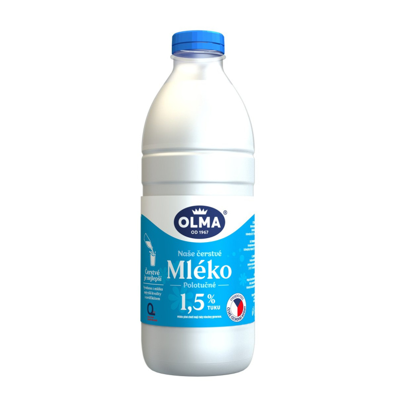 Olma Čerstvé mléko polotučné 1,5 %