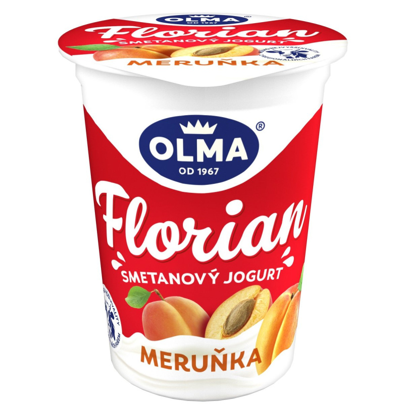 Olma Florian smetanový jogurt meruňka
