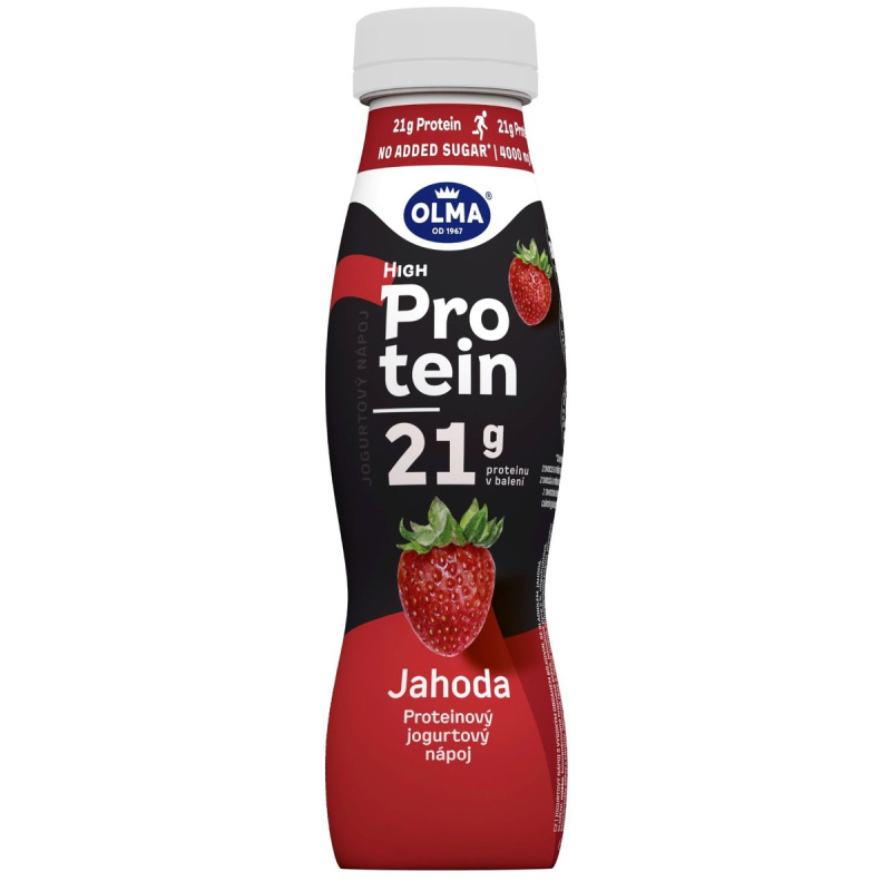 Olma High protein nápoj jahoda