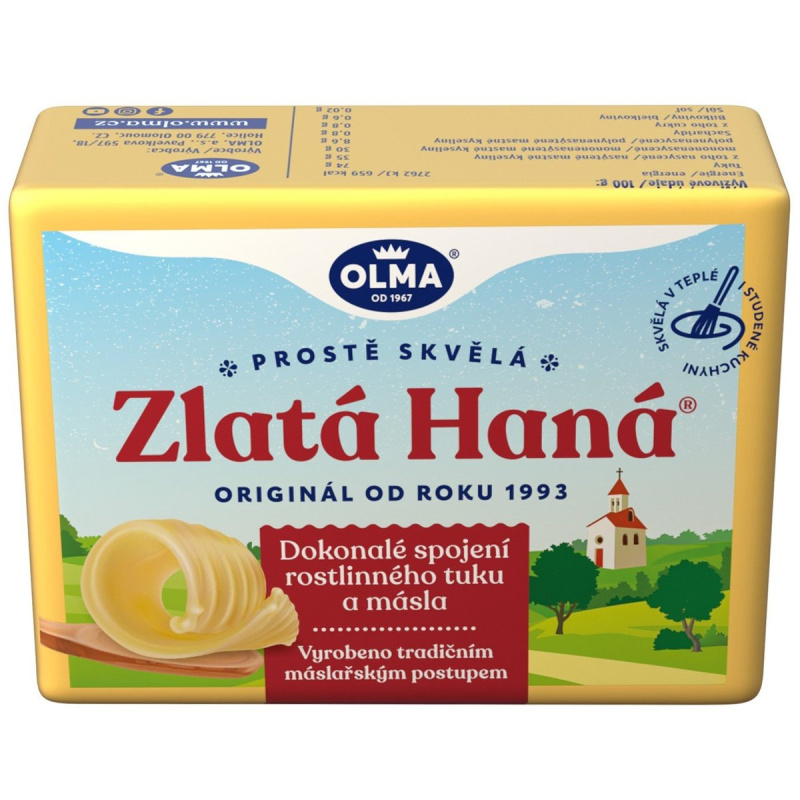 Olma Zlatá Haná směsný rostlinný tuk