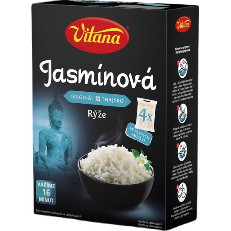 Vitana Rýže jasmínová ve varných sáčcích
