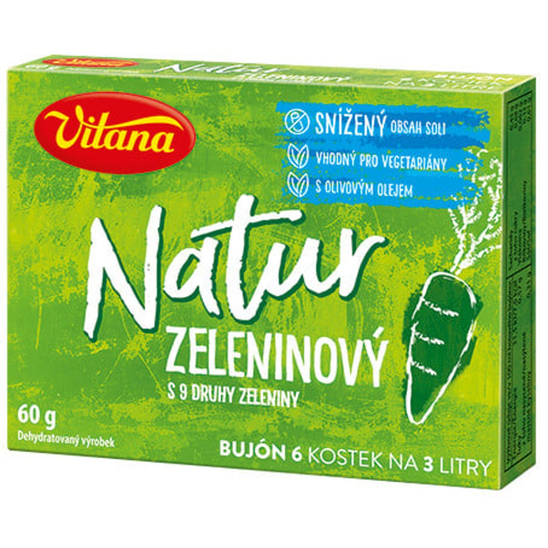 Vitana Natur bujón zeleninový 3l (6×10g)