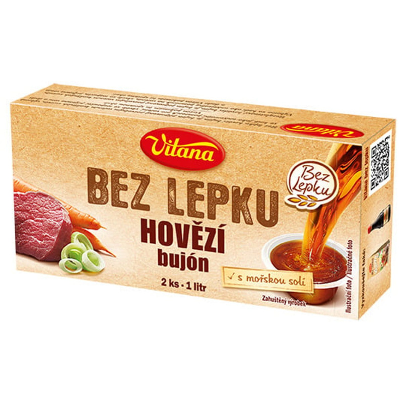 Vitana Bez lepku Hovězí bujón