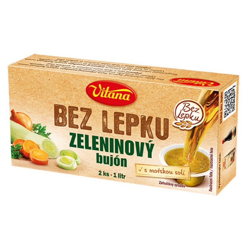 Vitana Bez lepku Zeleninový bujón