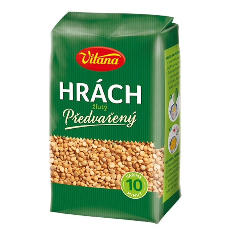 Vitana Předvařený hrách žlutý