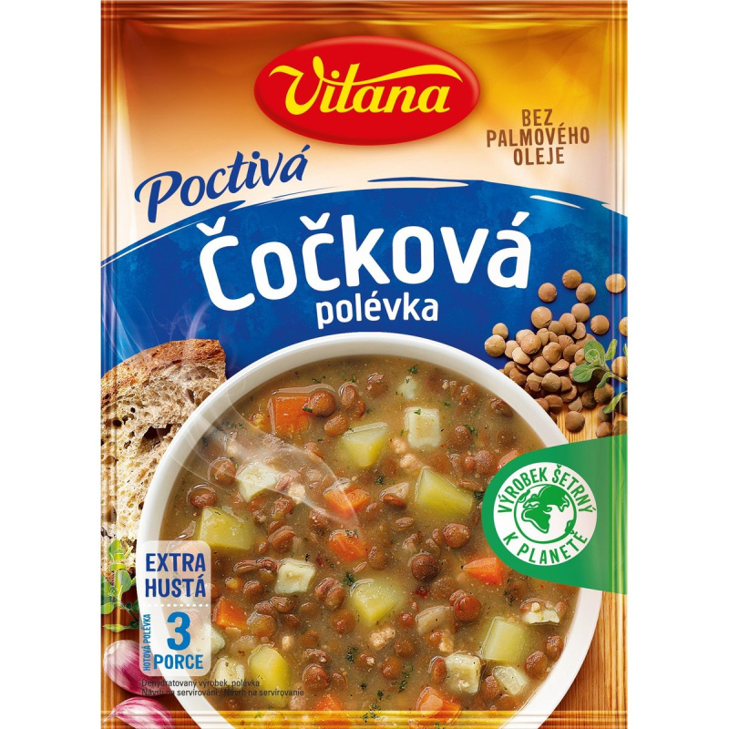 Vitana Poctivá Čočková polévka v pytlíku