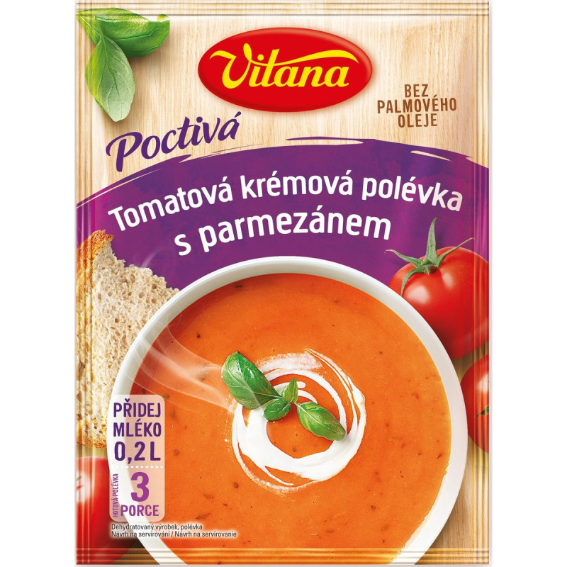 Vitana Poctivá Tomatová krémová s parmezánem