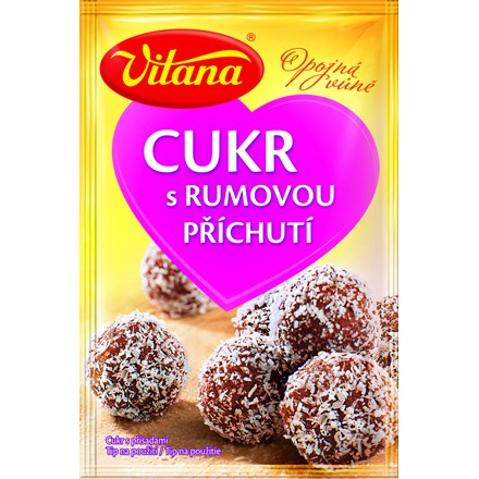 Vitana Cukr s rumovou příchutí 40 x 20 g