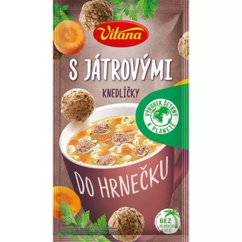 Vitana Polévka s játrovými knedlíčky do hrnečku