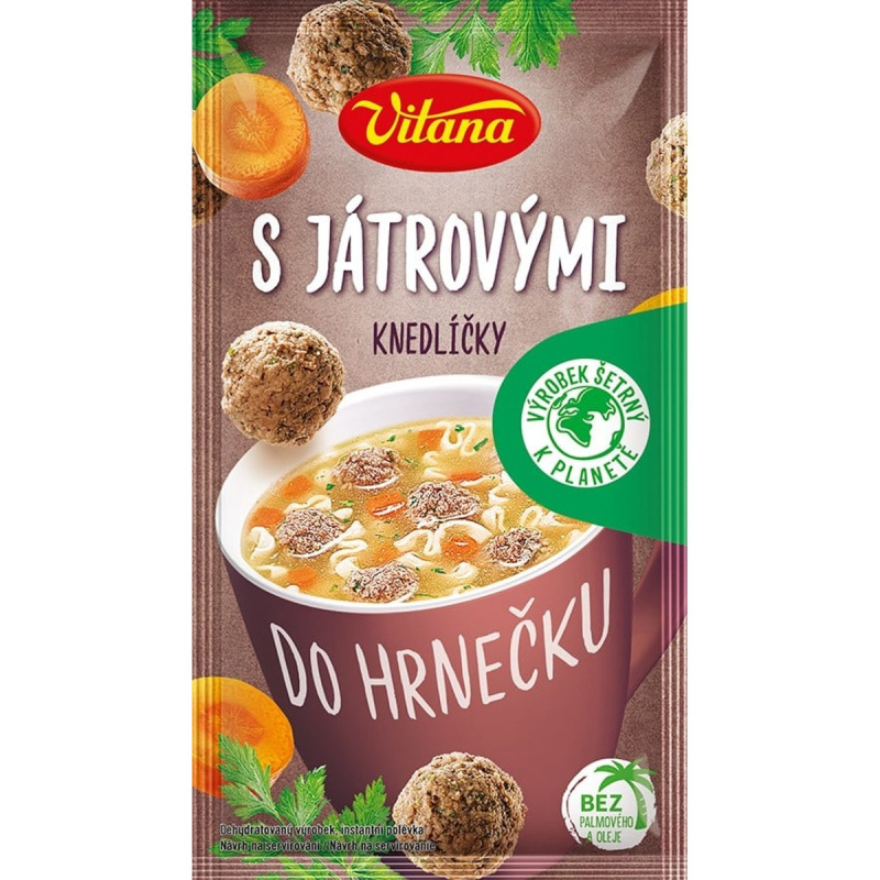 Vitana Polévka s játrovými knedlíčky do hrnečku