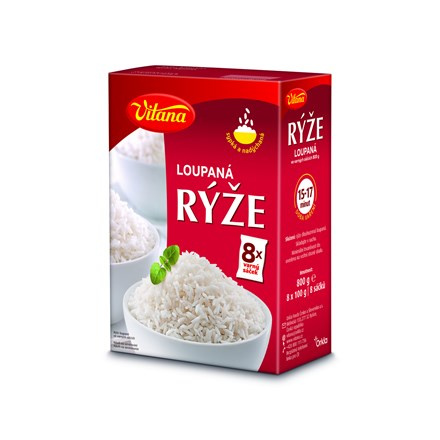 Vitana Rýže loupaná varné sáčky 800 g