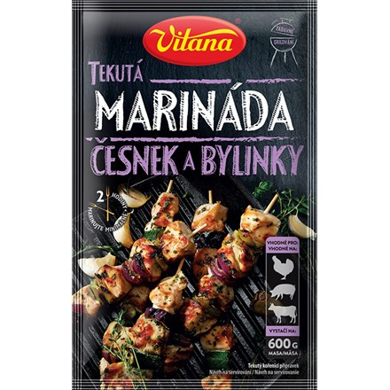 Vitana Marináda tekutá česnek / bylinky 80 g
