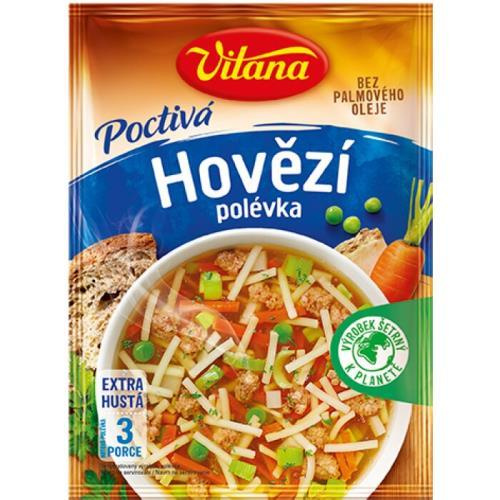 Vitana Poctivá Hovězí polévka 81g