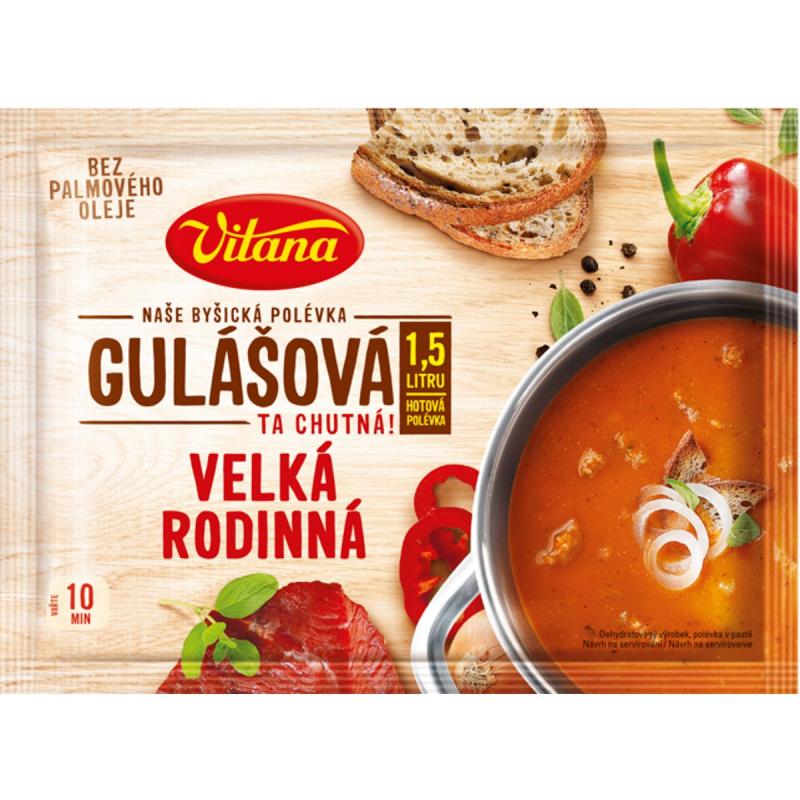 Vitana Velká rodinná gulášová polévka