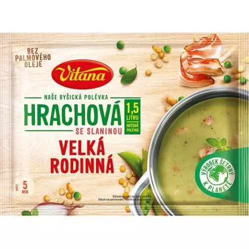 Vitana Velká rodinná hrachová polévka se slaninou
