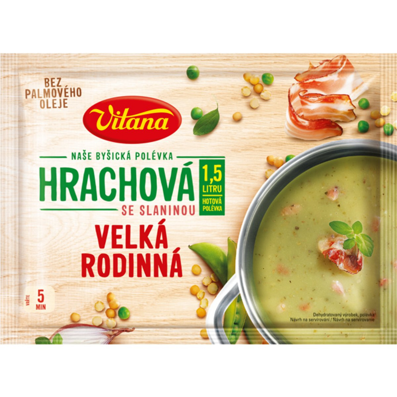 Vitana Velká rodinná hrachová polévka se slaninou