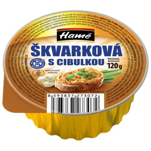 Hamé pomazánka škvarková s cibulkou 120g
