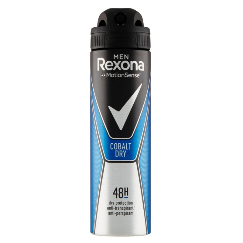 REXONA Men Cobalt Dry Antiperspirant sprej 150 ml