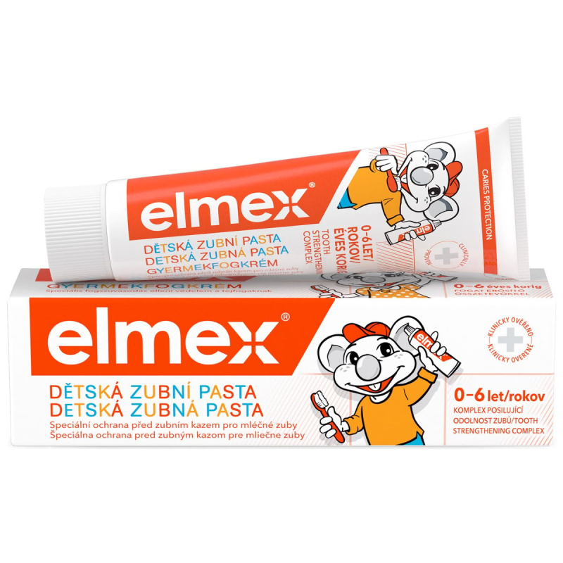 elmex Kids dětská zubní pasta pro děti od prvního zoubku do 6 let