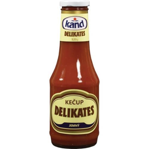 Delikates kečup jemný 520g