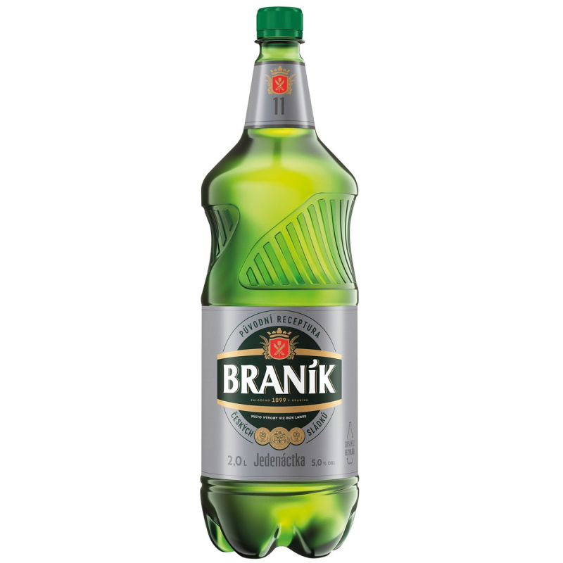 Braník pivo světlý ležák 11 PET