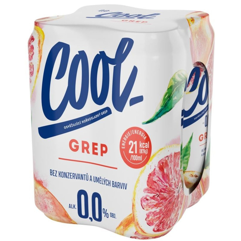 Cool Grep nealkoholické 4×0,5 l