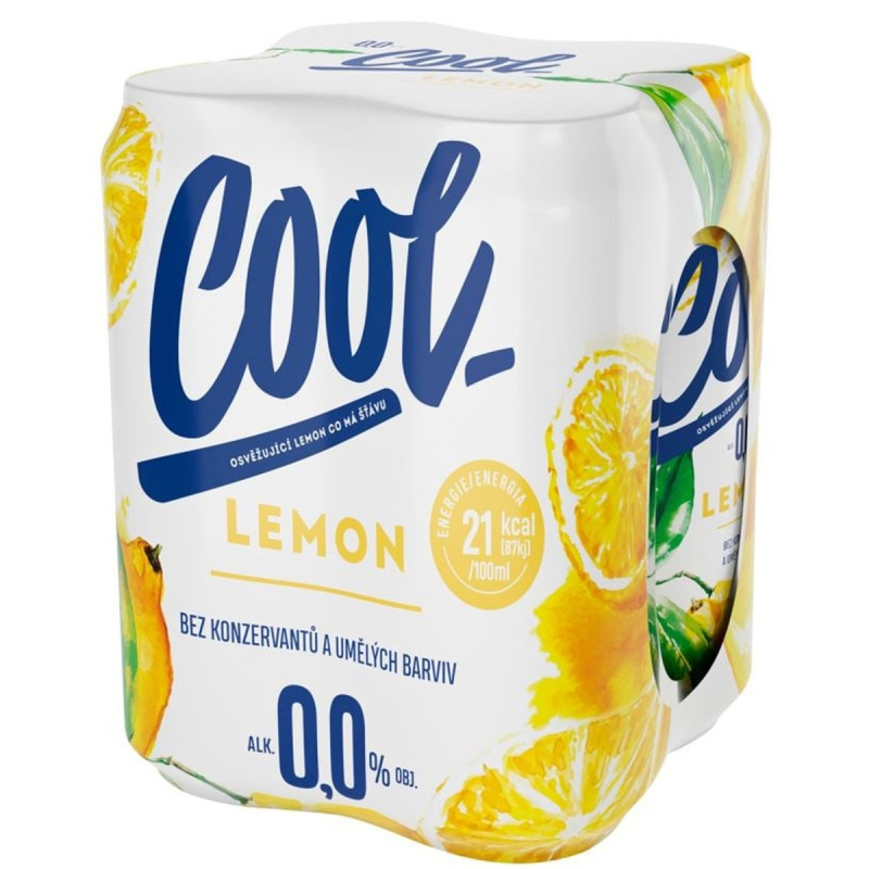 Cool Lemon nealkoholický 4×0,5 l