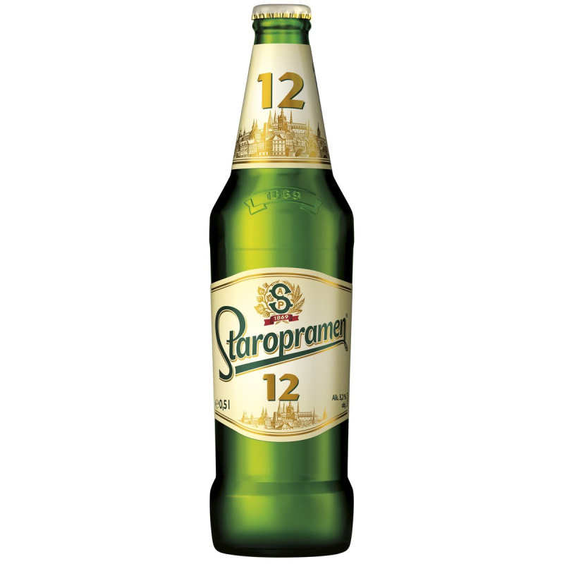 Staropramen 12 Pivo ležák světlý