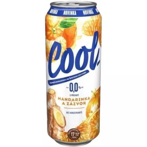 Staropramen nealko cool mandarinka 0,5L plech