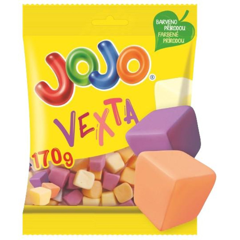 Jojo Vexta želé bonbóny s ovocnými příchutěmi
