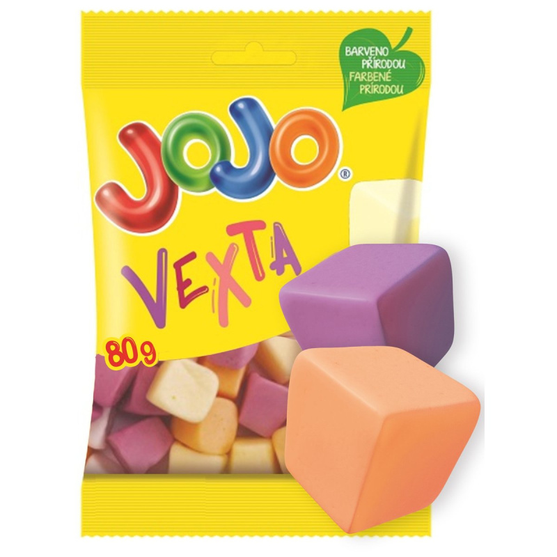 Jojo Vexta želé bonbóny s ovocnými příchutěmi