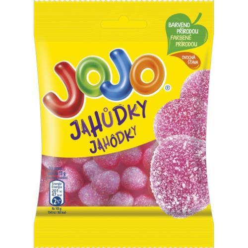 Jojo bonbóny jahůdky 80g