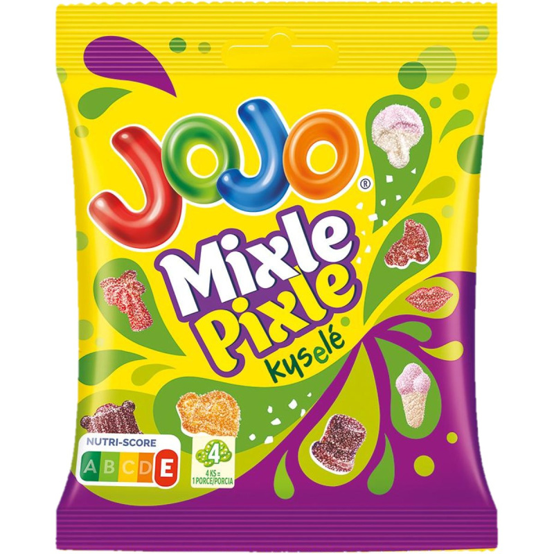 Jojo bonbóny mixle pixle kyselé 80g