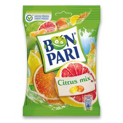 Bon Pari Citrus Mix - ovocné bonbony, 90 g
