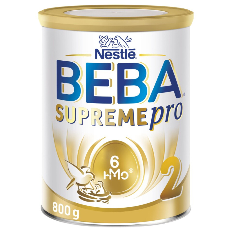 BEBA SUPREMEpro 2 kojenecké mléko od ukončeného 6. měsíce 6HMO 800 g