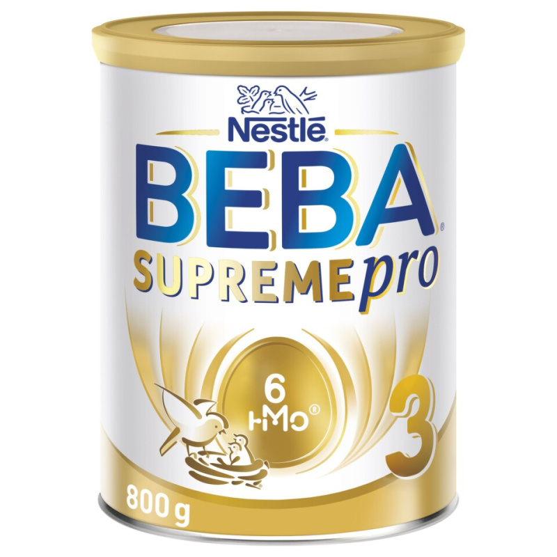 BEBA SUPREMEpro 3 kojenecké mléko od ukončeného 12. měsíce 6HMO 800 g