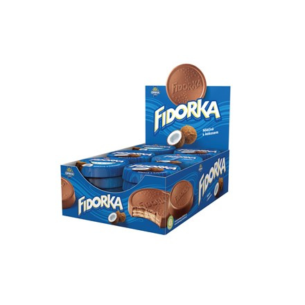 OPAVIA Fidorka mléčná s kokosem 30 x 30 g